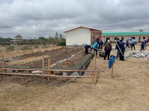 werk in uitvoering - Uitbreiding Sher-basisschool