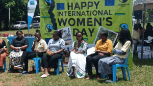 Internationale Vrouwendag Entebbe Sher Ethiopia, Viering van Fairtrade Internationale Vrouwendag in Entebbe, Oeganda