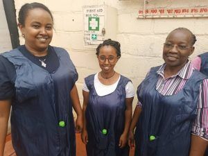 Internationale Vrouwendag Entebbe Sher Ethiopia, Viering van Fairtrade Internationale Vrouwendag in Entebbe, Oeganda