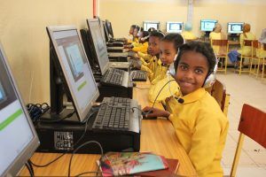 E-learning centers Sher School Ziway, Afriflora, DFF and Camara jointly donate new computers to Sher School