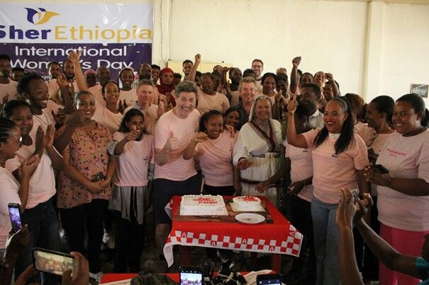 , Sher Ethiopia en Gemeente Batu vieren Internationale Vrouwendag 2025